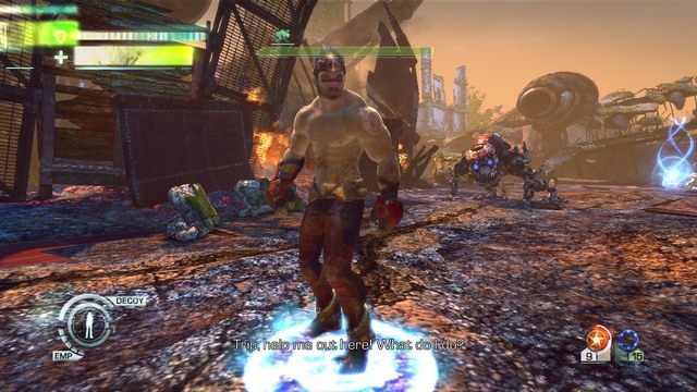 Chmura w walce z Psem - Chapter 5 - walka z bossem | Solucja | Enslaved Odyssey to the West - Enslaved: Odyssey to the West - poradnik do gry