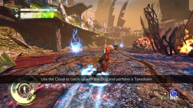 Takedown bossa - Chapter 5 - walka z bossem | Solucja | Enslaved Odyssey to the West - Enslaved: Odyssey to the West - poradnik do gry