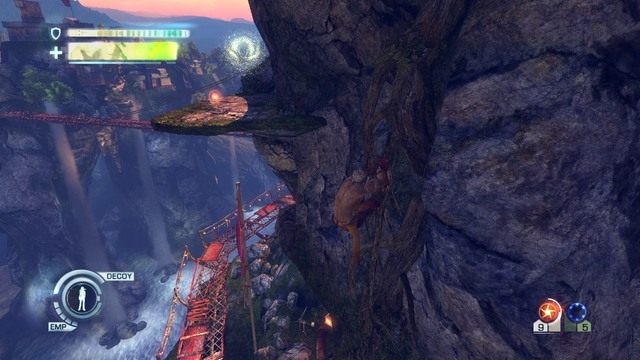 Maska na półce skalnej - Chapter 6 - Village Approach | Solucja | Enslaved Odyssey to the West - Enslaved: Odyssey to the West - poradnik do gry