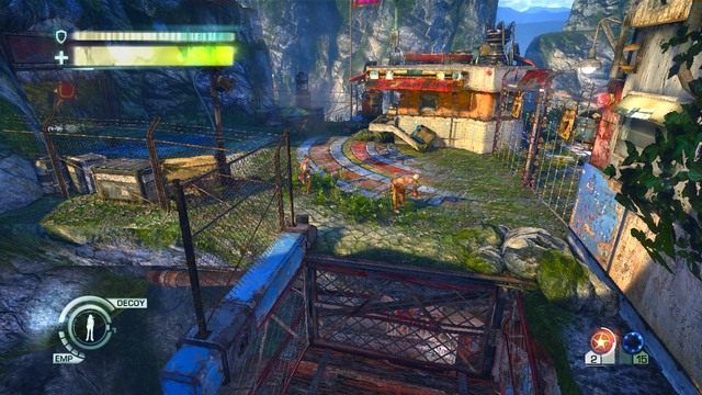 Elektryczna brama po prawej - Chapter 8 - Gaining Access | Solucja | Enslaved Odyssey to the West - Enslaved: Odyssey to the West - poradnik do gry