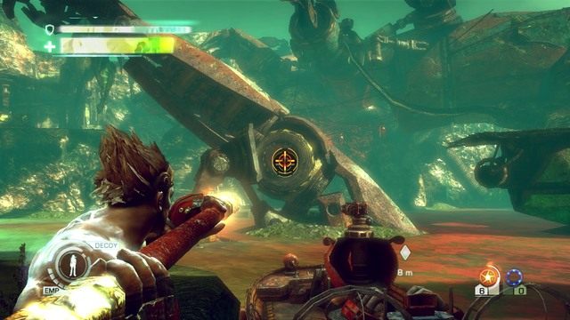 Oznaczone miejsca do oddania strzału - Chapter 9 - The Wasteland | Solucja | Enslaved Odyssey to the West - Enslaved: Odyssey to the West - poradnik do gry