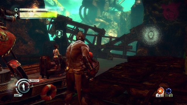 Umiejscowienie Maski - Chapter 9 - The Wasteland | Solucja | Enslaved Odyssey to the West - Enslaved: Odyssey to the West - poradnik do gry