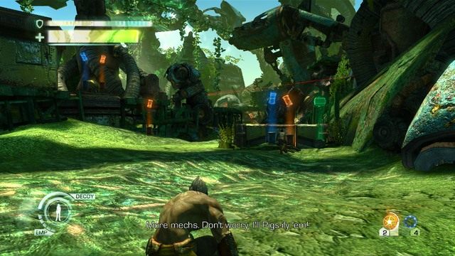 Ostrzał - faza druga - Chapter 11 - The Old Battlefield | Solucja | Enslaved Odyssey to the West - Enslaved: Odyssey to the West - poradnik do gry