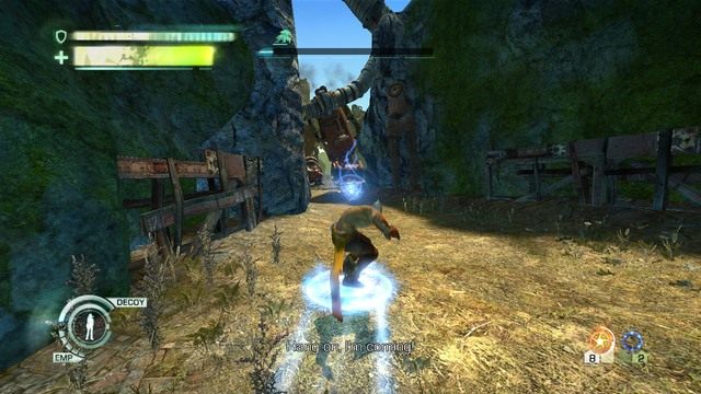 Pościg za Nosorożcem - Chapter 11 - walka z bossem | Solucja | Enslaved Odyssey to the West - Enslaved: Odyssey to the West - poradnik do gry