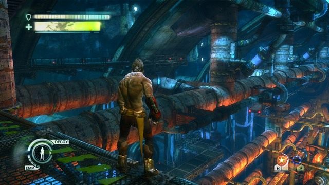 Hangar - Chapter 12 - The Dam | Solucja | Enslaved Odyssey to the West - Enslaved: Odyssey to the West - poradnik do gry