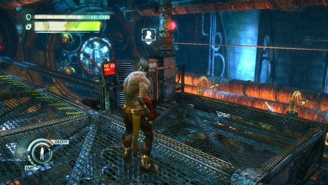 Dźwignia w hangarze - Chapter 12 - The Dam | Solucja | Enslaved Odyssey to the West - Enslaved: Odyssey to the West - poradnik do gry