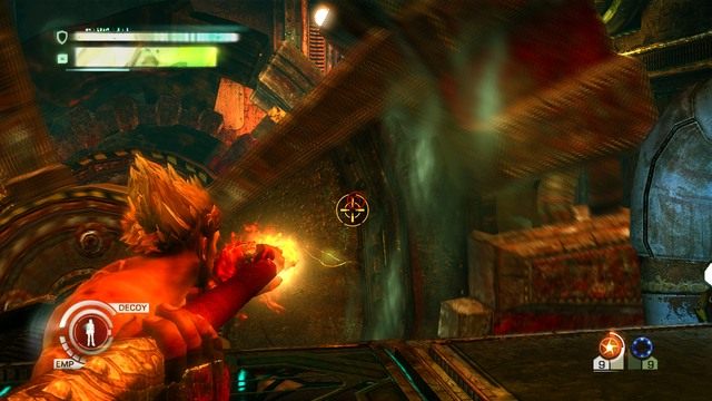 Ostatnie zabezpieczenia - Chapter 13 - Grand Theft | Solucja | Enslaved Odyssey to the West - Enslaved: Odyssey to the West - poradnik do gry