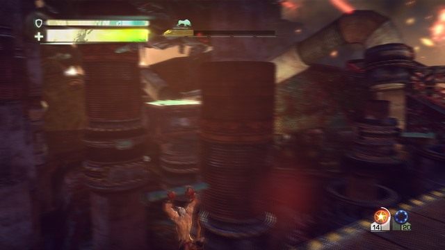 Konstrukcja przed Skorpionem - Chapter 14 - walka z bossem | Solucja | Enslaved Odyssey to the West - Enslaved: Odyssey to the West - poradnik do gry