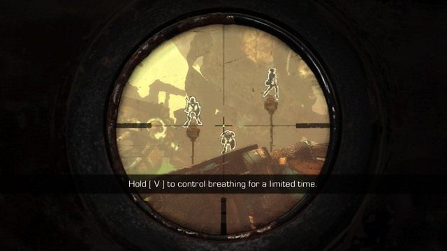 Użycie lunety - A Man of Action | DLC - Pigsys Perfect 10 | Enslaved Odyssey to the West - Enslaved: Odyssey to the West - poradnik do gry