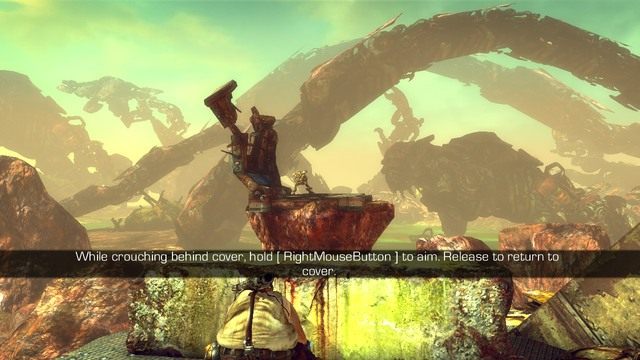 Robot z karabinem - Dead Mans Peak | DLC - Pigsys Perfect 10 | Enslaved Odyssey to the West - Enslaved: Odyssey to the West - poradnik do gry