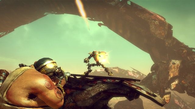 Robot na platformie - Dead Mans Peak | DLC - Pigsys Perfect 10 | Enslaved Odyssey to the West - Enslaved: Odyssey to the West - poradnik do gry