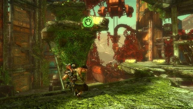 Miejsce zaczepienia liny - Old Roads | DLC - Pigsys Perfect 10 | Enslaved Odyssey to the West - Enslaved: Odyssey to the West - poradnik do gry