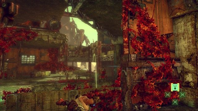 Rzut przynęty koło działka - A Welcome Distraction | DLC - Pigsys Perfect 10 | Enslaved Odyssey to the West - Enslaved: Odyssey to the West - poradnik do gry