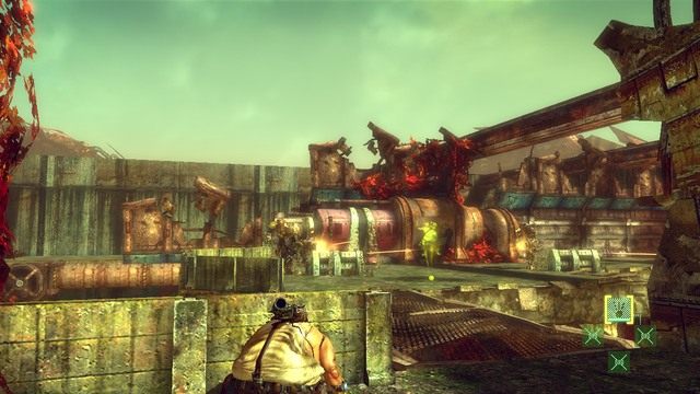 Efekt użycia wabika na karabinierach - A Welcome Distraction | DLC - Pigsys Perfect 10 | Enslaved Odyssey to the West - Enslaved: Odyssey to the West - poradnik do gry