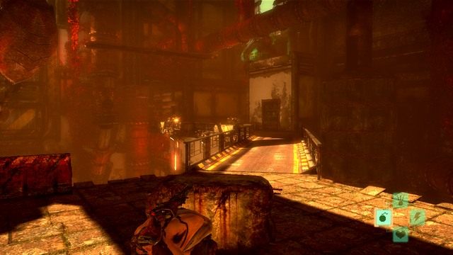 Osłona przed ostrzałem - The Furnace | DLC - Pigsys Perfect 10 | Enslaved Odyssey to the West - Enslaved: Odyssey to the West - poradnik do gry