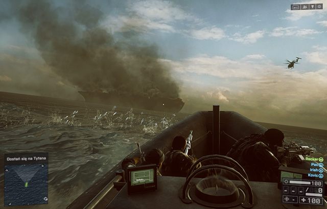Chyba coś się pali... - Misja 3 - Morze południowochińskie | Opis przejścia Battlefield 4 - Battlefield 4 - poradnik do gry