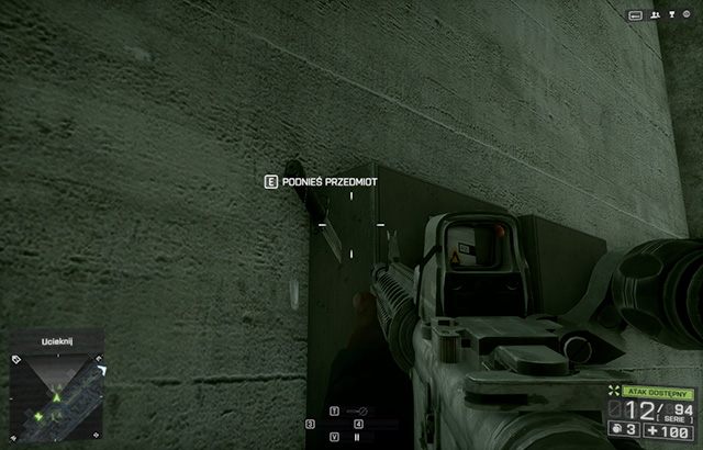 Kolejny nieśmiertelnik znajduje się w ogromnej hali - w tej samej, w której Dima będzie otwierał bramę w pokoju kontrolnym - 5 - Góry Kunlun (Nieśmiertelniki, Bronie) | Ukryte nieśmiertelniki i bronie - Battlefield 4 - poradnik do gry