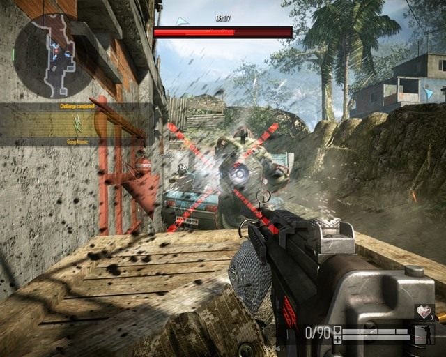 Słaby punkt Heavy Gunnera jest na jego plecach - Przeciwnicy | Rozgrywka kooperacyjna | Warface - Warface - poradnik do gry