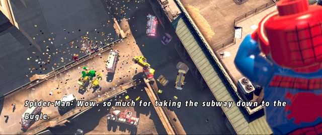 W ostatniej części misji poznasz nową postać - Spider-Mana - Sand Central Station | Opis przejścia LEGO Marvel Super Heroes - LEGO Marvel Super Heroes - poradnik do gry