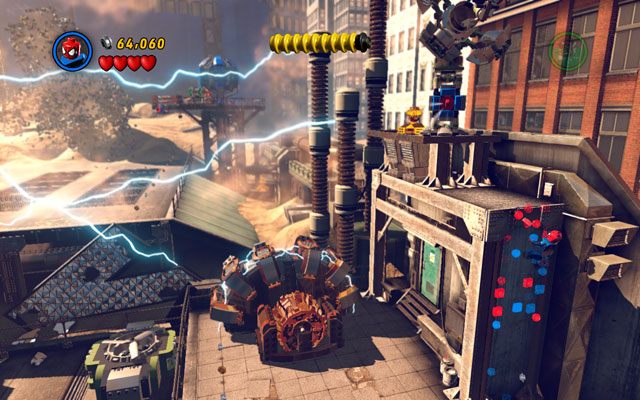 Wciel się w Spider-Mana i przemieść się w prawo - Sand Central Station | Opis przejścia LEGO Marvel Super Heroes - LEGO Marvel Super Heroes - poradnik do gry