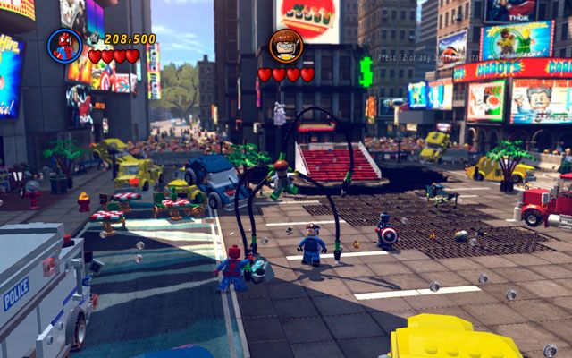 Finałowa walka z Octopusem jest dość wymagająca - Times Square Off | Opis przejścia LEGO Marvel Super Heroes - LEGO Marvel Super Heroes - poradnik do gry