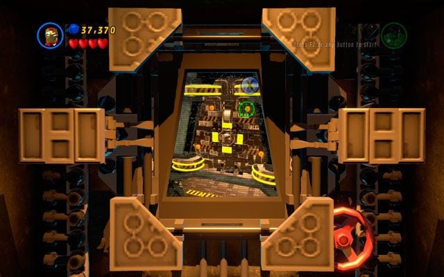 Podejdź do świecącej na żółto ściany i rozbij ją pazurami - Rock Up at the Lock Up | Opis przejścia LEGO Marvel Super Heroes - LEGO Marvel Super Heroes - poradnik do gry