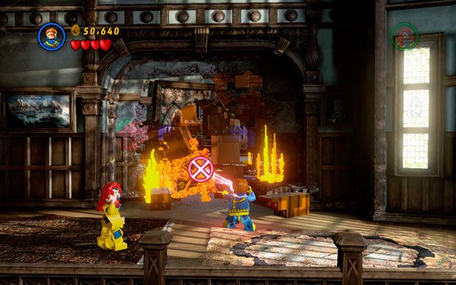 Pokonaj kilku wrogów i podejdź do kolejnego zawaliska - Juggernauts and Crosses | Opis przejścia LEGO Marvel Super Heroes - LEGO Marvel Super Heroes - poradnik do gry