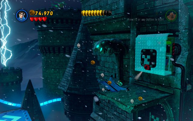 Idź dalej jako Stwór, przebijając się przez żółtą ścianę - Doctor in the House | Opis przejścia LEGO Marvel Super Heroes - LEGO Marvel Super Heroes - poradnik do gry