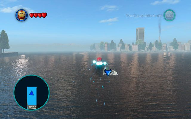 Sprawa jest prosta - musisz zeskoczyć z lotniskowca S - S.H.I.E.L.D. Helicarrier 3 / Nowy Jork | Opis przejścia LEGO Marvel Super Heroes - LEGO Marvel Super Heroes - poradnik do gry