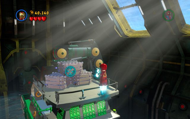 Przedrzyj się przez armię wrogów, cały czas idąc w prawo - That Sinking Feeling | Opis przejścia LEGO Marvel Super Heroes - LEGO Marvel Super Heroes - poradnik do gry