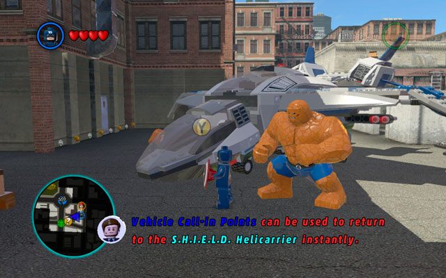 Po raz kolejny musisz zeskoczyć z lotniskowca S - S.H.I.E.L.D. Helicarrier 5 / Nowy Jork | Opis przejścia LEGO Marvel Super Heroes - LEGO Marvel Super Heroes - poradnik do gry