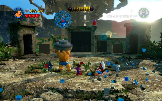 Trzecia runda wygląda identycznie - Rhino i Magneto | Bossowie w LEGO Marvel Super Heroes - LEGO Marvel Super Heroes - poradnik do gry