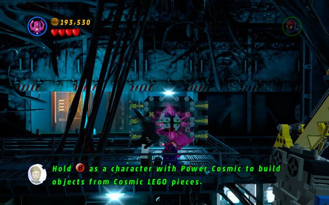 W czasie walki z Venomem wzleć dowolną postacią na górne piętro i rozwal wszystko, co tam znajdziesz - Exploratory Laboratory | Zestawy MiniKit w LEGO Marvel Super Heroes - LEGO Marvel Super Heroes - poradnik do gry