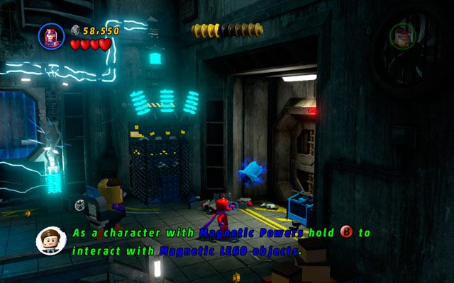 W tej samej lokacji idź w prawo, dopóki nie dojdziesz do ściany - Rock Up at the Lock Up | Zestawy MiniKit w LEGO Marvel Super Heroes - LEGO Marvel Super Heroes - poradnik do gry