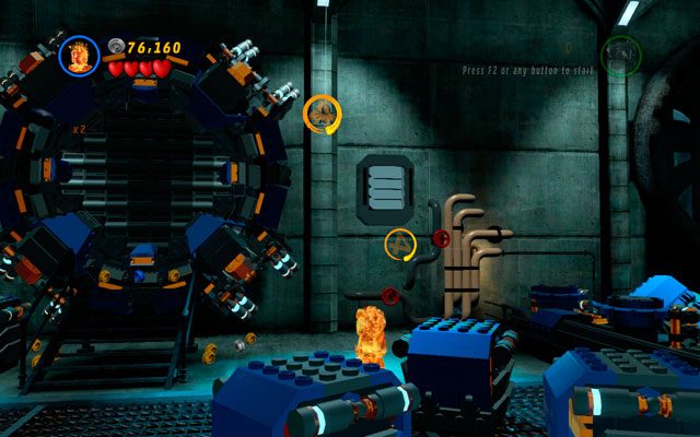 Trzeciego odszukasz na prawo od wejścia do budynku, na ścianie - Red Head Detention | Zestawy MiniKit w LEGO Marvel Super Heroes - LEGO Marvel Super Heroes - poradnik do gry