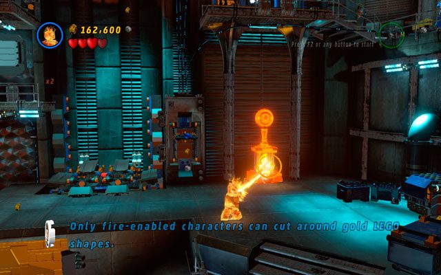 Trzeci umieszczono na prawo od złotej ściany, na wyższym piętrze - Red Head Detention | Zestawy MiniKit w LEGO Marvel Super Heroes - LEGO Marvel Super Heroes - poradnik do gry