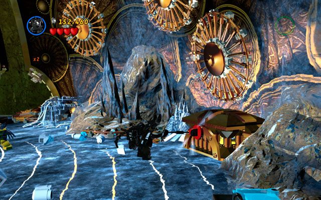 W tym samym pomieszczeniu skręć w prawo i podejdź do skrzyni z uchwytem na nić - Bifrosty Reception | Zestawy MiniKit w LEGO Marvel Super Heroes - LEGO Marvel Super Heroes - poradnik do gry