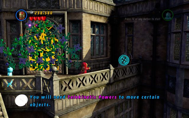 Trzeci znajduje się obok złotej bramy do następnej lokacji - zajrzyj na balustradę po prawej - Juggernauts and Crosses | Zestawy MiniKit w LEGO Marvel Super Heroes - LEGO Marvel Super Heroes - poradnik do gry