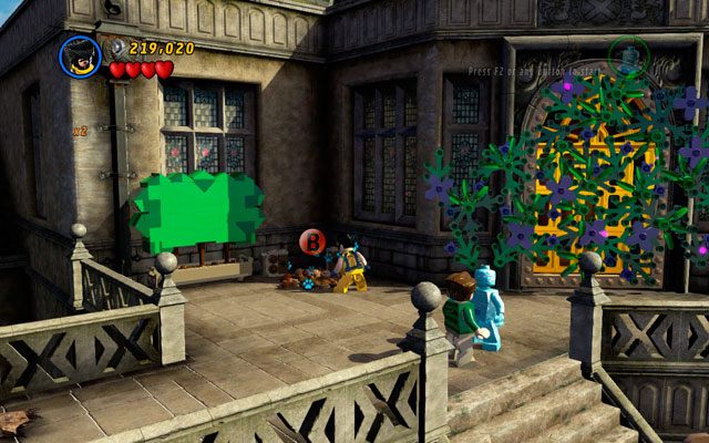 Gdy będziesz przy złotej bramie po prawej, zamień się w Wolverina i zniszcz wszystkie obiekty po lewej - Juggernauts and Crosses | Zestawy MiniKit w LEGO Marvel Super Heroes - LEGO Marvel Super Heroes - poradnik do gry