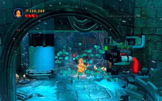 Na górze wieży strzeżonej przez kamery i kolorowe szyby znajduje się lodowa ściana - Doctor in the House | Zestawy MiniKit w LEGO Marvel Super Heroes - LEGO Marvel Super Heroes - poradnik do gry