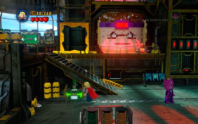 Do zdobycia trzeciego zestawu wymagane jest zniszczenie wszystkich trzech statuetek Doktora Dooma - That Sinking Feeling | Zestawy MiniKit w LEGO Marvel Super Heroes - LEGO Marvel Super Heroes - poradnik do gry