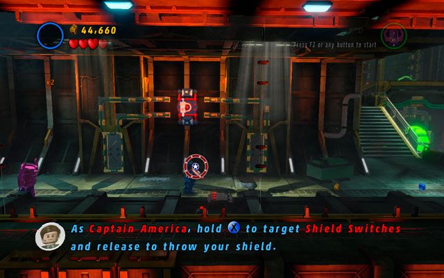 Cofnij się, wracając do przejścia pomiędzy dwiema pierwszymi lokacjami - That Sinking Feeling | Zestawy MiniKit w LEGO Marvel Super Heroes - LEGO Marvel Super Heroes - poradnik do gry