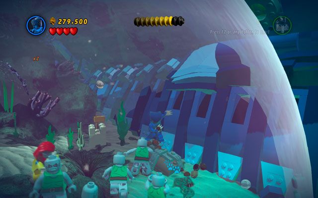 Ostatni umieszczono tuż pod samym wyjściem, przy łodzi Doktora Dooma - That Sinking Feeling | Zestawy MiniKit w LEGO Marvel Super Heroes - LEGO Marvel Super Heroes - poradnik do gry