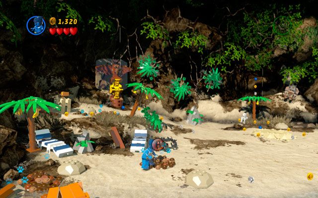 Od razu po rozpoczęciu misji skręć w lewo i wybierz postać dysponującą pazurami - Rapturous Rise | Zestawy MiniKit w LEGO Marvel Super Heroes - LEGO Marvel Super Heroes - poradnik do gry