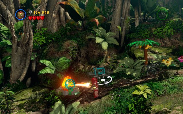 Dopiero teraz zaczynają się prawdziwe poszukiwania: żeby zdobyć ten zestaw, musisz przepalić pięć złotych jaj - Rapturous Rise | Zestawy MiniKit w LEGO Marvel Super Heroes - LEGO Marvel Super Heroes - poradnik do gry