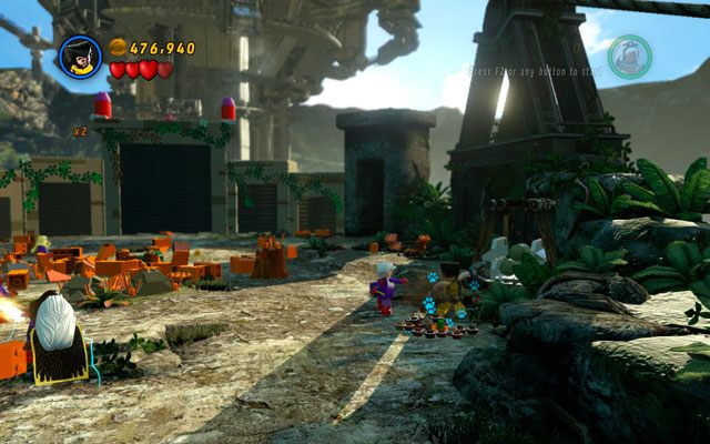 Czwarty kopiec odkryjesz dopiero podczas walki z finalnym bossem - Rapturous Rise | Zestawy MiniKit w LEGO Marvel Super Heroes - LEGO Marvel Super Heroes - poradnik do gry