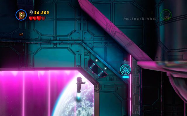 Aby zdobyć następny pakiet, musisz zniszczyć pięć figurek Magneto rozmieszczonych w różnych częściach pomieszczenia - A Doom With a View | Zestawy MiniKit w LEGO Marvel Super Heroes - LEGO Marvel Super Heroes - poradnik do gry