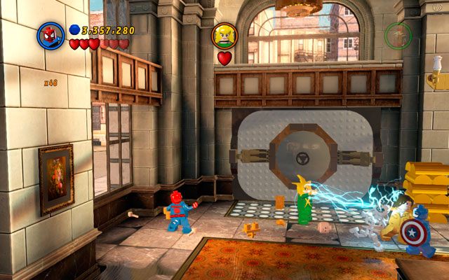 Kiedy poradzisz sobie z tym wszystkim, podleć dowolną postacią do Electro i spróbuj go uderzyć - A Shock Withdrawal | Bonusowe misje Deadpoola | LEGO Marvel Super Heroes - LEGO Marvel Super Heroes - poradnik do gry