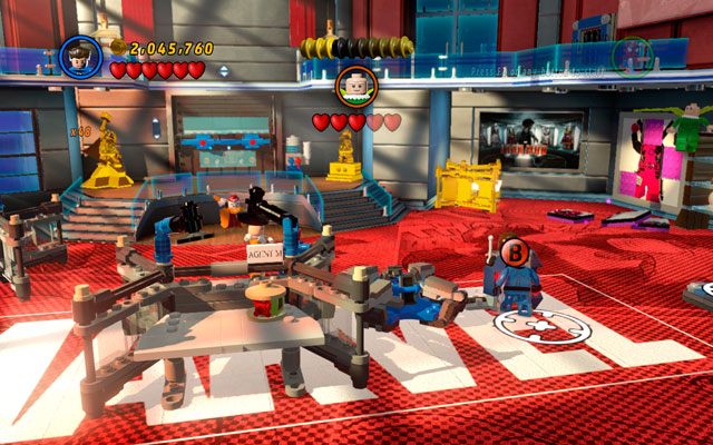 Skręć w prawo, z kolejnych klocków tworząc komputer dla Pana Fantastycznego - Nuff Said | Bonusowe misje Deadpoola | LEGO Marvel Super Heroes - LEGO Marvel Super Heroes - poradnik do gry