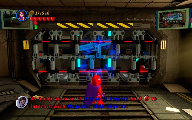 Od razu wybierz Magneto, po czym skręć w prawo - The Thrill of the Chess | Bonusowe misje Deadpoola | LEGO Marvel Super Heroes - LEGO Marvel Super Heroes - poradnik do gry